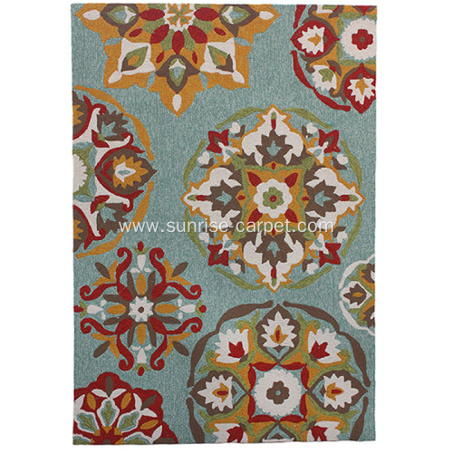 Hand Hooked Carpet Indoor & Outdoor